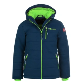 Trollkids Hemsedal Snow Jacket XT navy s reflexnými prvkami navy blue (513-100)