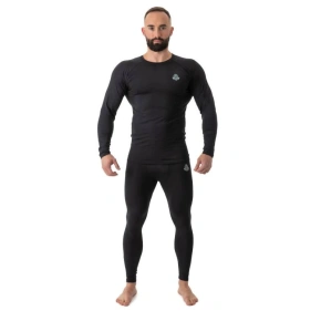 Rashguard s dlhým rukávom čierny BlackRSL - S
