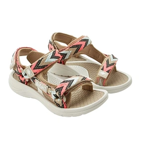 Lee Cooper Dámske sandále na suchý zips pre Letné plážové sandále Light Beige Women's