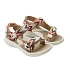 Lee Cooper Dámske sandále na suchý zips pre Letné plážové sandále Light Beige Women's
