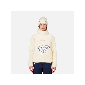 Dámska mikina ROSSIGNOL W JCC VALDIZ FLEECE, biela, dámska Dámska mikina ROSSIGNOL W JCC VALDIZ FLEECE, biela, dámska