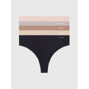 Dámske tangá 5Pack 000QD3556E NP1 Multicolour - Calvin Klein