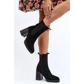 Dámska členková obuv ST-62P Black - Seastar