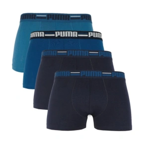 Puma Brand Elastické pánske boxerky 4ks námornícka modrá/modrá 938197 02