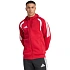 Pánske oblečenie adidas Tiro 26 League Sweat Full Zip Hoodie red KF9106
