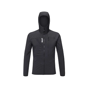 Pánska lyžiarska bunda MILLET M RUTOR XCS AIR HOODIE, čierna