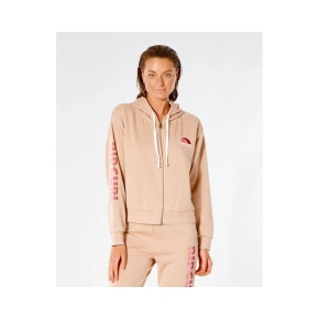 Mikina RIP CURL Wave Shapers Zip Through - béžová