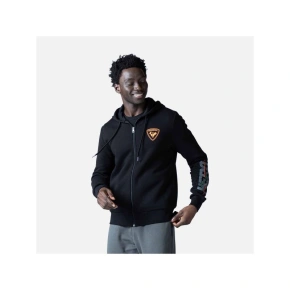 Rossignol Hero Fz Hoodie čierna muži