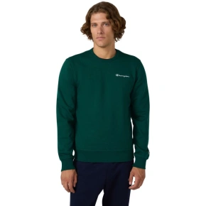 Pánska mikina Champion Crewneck Sweatshirt green 221792 GS584 pánska