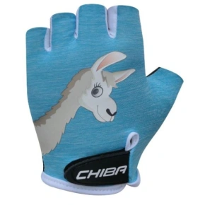 CHIBA COOL KIDS Rukavice modré lama XS