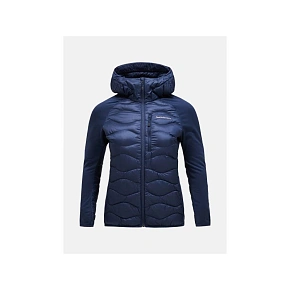 Bunda Peak Performance W Helium Down Hybrid Hood, tmavomodrá – M Bunda Peak Performance W Helium Down Hybrid Hood, tmavomodrá – M