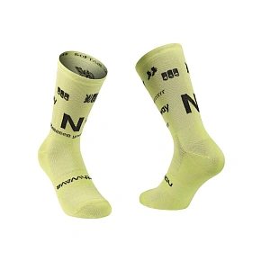 Cyklistické ponožky NORTHWAVE Type Sock, žlté Cyklistické ponožky NORTHWAVE Type Sock, žlté