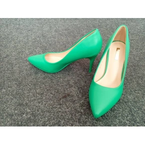 Dámske lodičky na podpätku B-831 Green - Bellucci
