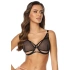 Dámska podprsenka SC-1067 Open Alice Black with beige - Kinga