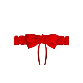 Dámske podväzky PW 48 Red - Julimex
