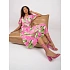 Dámske šaty DHJ SK 11331 2.32 pink-green - FPrice