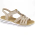 Pohodlné sandále Rieker W RKR680 beige