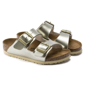 Birkenstock Arizona Kids Birko-Flor Electric Metallic Gold narrow (1014841)