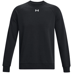 Pánska mikina Under Armour Rival Fleece Crew, čierna, 1379755 001 Pánska mikina Under Armour Rival Fleece Crew, čierna, 1379755 001