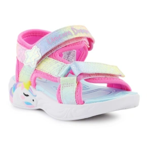 Sandále Skechers S-Lights Unicorn Dreams Sandal-Majestic Bliss Jr 302682N-PKMT