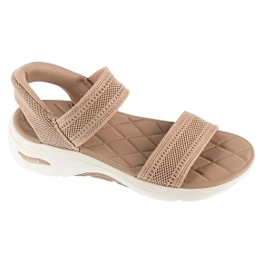 Skechers Slip-Ins: Sandále GO Walk Arch Fit 2.0 – Kennedy 140844-TAN, béžové, veľkosť 36