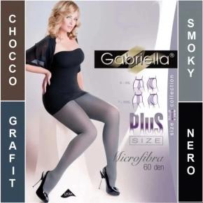 Dámske tričko z mikrovlákna 60 denier Plus Size kód 162 - Gabriella