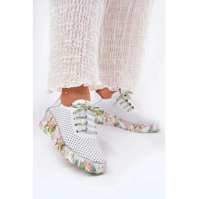 Dámske poltopánky  54C1807 zelené – Step in style