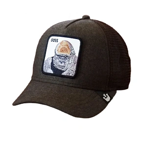 Goorin Bros. The Boss Trucker Baseball Cap - 101-1063-DARK GREEN