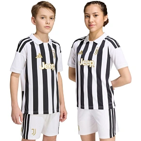 Adidas Juventus detské tričko 26/27 bielo-čierne KB8836 Adidas Juventus detské tričko 26/27 bielo-čierne KB8836