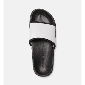 Šľapky KW0KW00514-091 strieborná - Calvin Klein