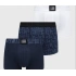 Pánske boxerky 3 pack U3BG01K6YW0 P7CJ modrá/biela - Guess