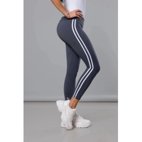 Dámske bavlnené legíny (YW06038) Graphite - Dobrý vzhľad