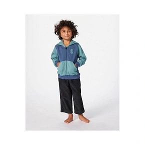 Mikina RIP CURL Grom Energy Z/T Hood – chlapčenská, modrá Mikina RIP CURL Grom Energy Z/T Hood – chlapčenská, modrá