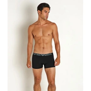 Pánske boxerky 111290 3F535 00020 čierne - Emporio Armani