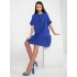 Dámske šaty D73761M30306B cobalt blue - Sublevel
