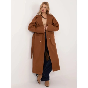 Dámsky kabát LK CZ 509786.99 Svetlohnedý - LAKERTA