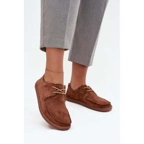 Dámske poltopánky 327 Brown - Krok vo veľkom štýle Dámske poltopánky 327 Brown - Krok vo veľkom štýle