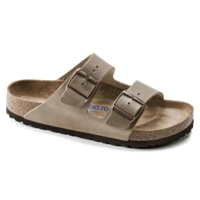 Birkenstock Arizona Soft Footbed Oiled Leather Tabacco Brown úzke žabky pre mužov/dámy (0552813)