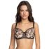 Dámska podprsenka Filipa 1130 Black with beige - Gaia