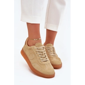 Dámska športová obuv RR274849 Beige with brown - Big Star