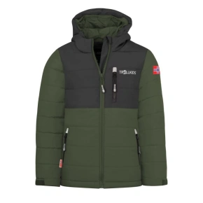 Detská snežná bunda Trollkids Hemsedal XT Waterproof Green (513-347)