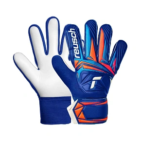 Reusch Attrakt Starter Solid Junior Brankárske rukavice Blue 5672514 4126