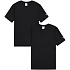 Champion pánske tričko s krátkym rukávom 2-pack black 220267 KK001 pánske tričko