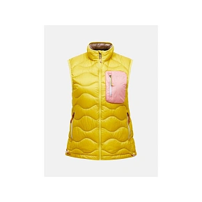 Dámska vesta PEAK PERFORMANCE W Helium Utility Down Vest, žltá Dámska vesta PEAK PERFORMANCE W Helium Utility Down Vest, žltá