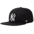47 Značka MLB New York Yankees Čiapka bez výstrelu B-NSHOT17WBP-BK