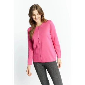 Dámsky sveter QNS0390-004 Dark Pink - Monnari