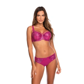 Dámska push-up podprsenka V-10261 Fuchsia dark pink - Axami