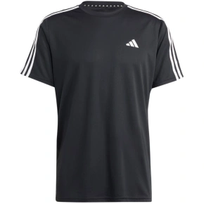 Pánske tričko adidas Train Essentials 3-Stripes Training Tee black IB8150 pánske