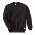 Mikina Carhartt Midweight Crewneck Sweatshirt - čierna