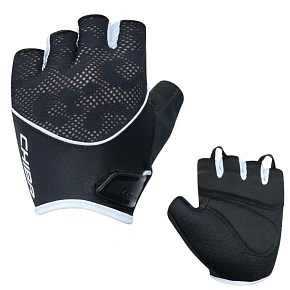 Rukavice CHIBA LADY GEL, čierne a biele, veľkosť S Rukavice CHIBA LADY GEL, čierne a biele, veľkosť S